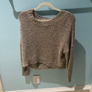 Thin multicolored sweater